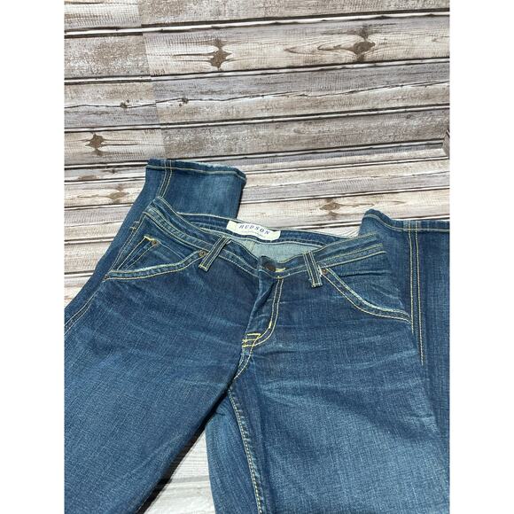 Hudson Women’s Jeans Blue Great Condition Size 28x33‎ - Picture 1 of 8